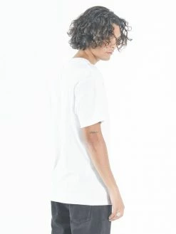 Thrills Co. Thrills Stamp Merch Fit Tee - White Tees & Tank Tops