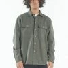 Thrills Co. Brigade Overshirt - Army Green Shirts