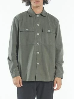Thrills Co. Brigade Overshirt - Army Green Shirts