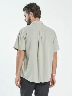 Thrills Co. Hemp Minimal Thrills Short Sleeve Shirt - Eucalyptus