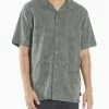 Thrills Co. Brigade Bowling Shirt - Army Green