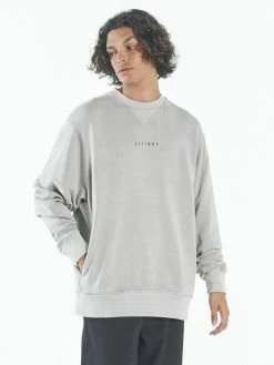 Thrills Co. Sweaters & Fleece Minimal Thrills Oversize Crew - Gravel