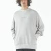 Thrills Co. Sweaters & Fleece Minimal Thrills Oversize Crew - Gravel
