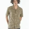 Thrills Co. Mild Animal Bowling Shirt - Tan Shirts