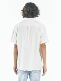 Thrills Co. Hippie Pit Short Sleeve Shirt - Heritage White Shirts