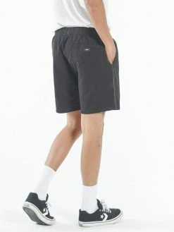 Thrills Co. Shorts Broken Distortion Volley - Black