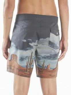 Thrills Co. Cotton Monumental Thrills Boardshort - Black