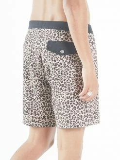 Thrills Co. Mild Animal Boardshort - Tan Shop By Fabric