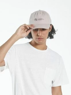 Thrills Co. Company Alignment 5 Panel Caps - Aged Tan