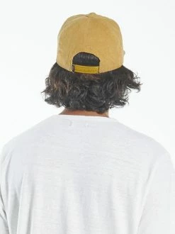 Thrills Co. Forget Me Not 5 Panel Cap - Mineral Yellow Accessories