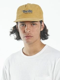 Thrills Co. Forget Me Not 5 Panel Cap - Mineral Yellow Accessories