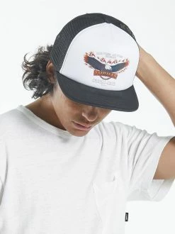Thrills Co. Wings Of Fire Trucker Cap - White-Black