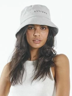 Thrills Co. Minimal Thrills Bucket Hat - Gravel