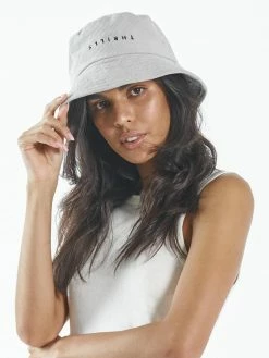 Thrills Co. Minimal Thrills Bucket Hat - Gravel