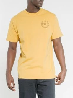 Thrills Co. Paradise Paradox Merch Fit Tee - Mineral Yellow Tees & Tank Tops