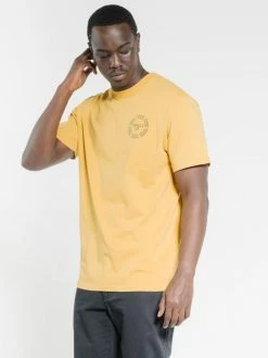 Thrills Co. Paradise Paradox Merch Fit Tee - Mineral Yellow Tees & Tank Tops