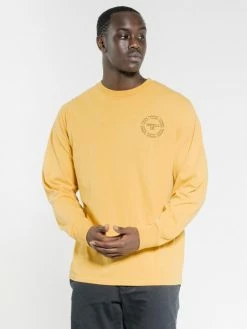 Thrills Co. Tees & Tank Tops Paradise Paradox Merch Fit Long Sleeve Tee - Mineral Yellow