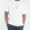 Thrills Co. Stinkin Rat Merch Fit Tee - White Tees & Tank Tops