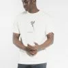 Thrills Co. Posy Merch Fit Tee - Heritage White Tees & Tank Tops