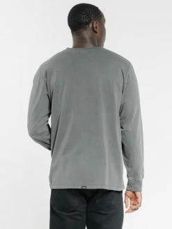 Thrills Co. Tees & Tank Tops Wings Of Steel Merch Fit Long Sleeve Tee - Merch Black