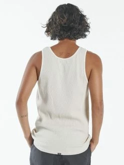 Thrills Co. Waffle Singlet - Unbleached