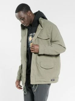 Thrills Co. Jackets Formation Jacket - Army Green 9 Thrills Co. Jackets Formation Jacket - Army Green