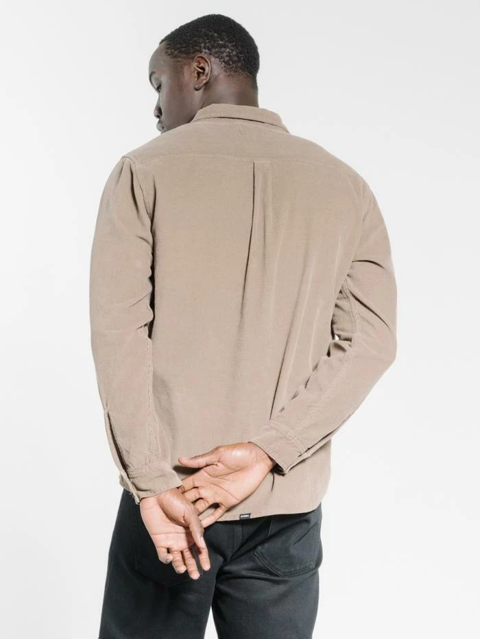 Thrills Co. Stranded Cord Long Sleeve Shirt - Desert 4 Thrills Co. Stranded Cord Long Sleeve Shirt - Desert
