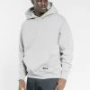 Thrills Co. Thrills Stencil Slouch Pull On Hood - Grey Marle 1 Thrills Co. Thrills Stencil Slouch Pull On Hood - Grey Marle