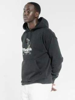 Thrills Co. Darkside Slouch Pull On Hood - Black Sweaters & Fleece 7 Thrills Co. Darkside Slouch Pull On Hood - Black Sweaters & Fleece