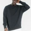 Thrills Co. Endless Oversize Raglan Fit Crew - Black 1 Thrills Co. Endless Oversize Raglan Fit Crew - Black