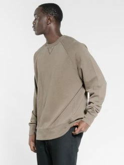 Thrills Co. Endless Oversize Raglan Fit Crew - Military Green