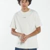 Thrills Co. New Arrivals Minimal Thrills Merch Fit Tee - Heritage White