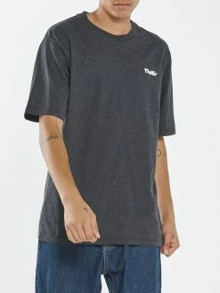 Thrills Co. Thrills Limitless Oversize Fit Tee - Black Heather New Arrivals