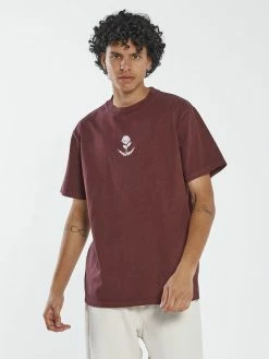 Thrills Co. New Arrivals Sub Rosa Merch Fit Tee - Blood Red