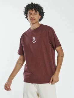 Thrills Co. New Arrivals Sub Rosa Merch Fit Tee - Blood Red