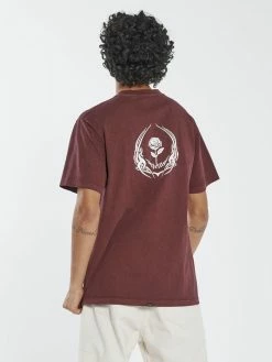 Thrills Co. New Arrivals Sub Rosa Merch Fit Tee - Blood Red