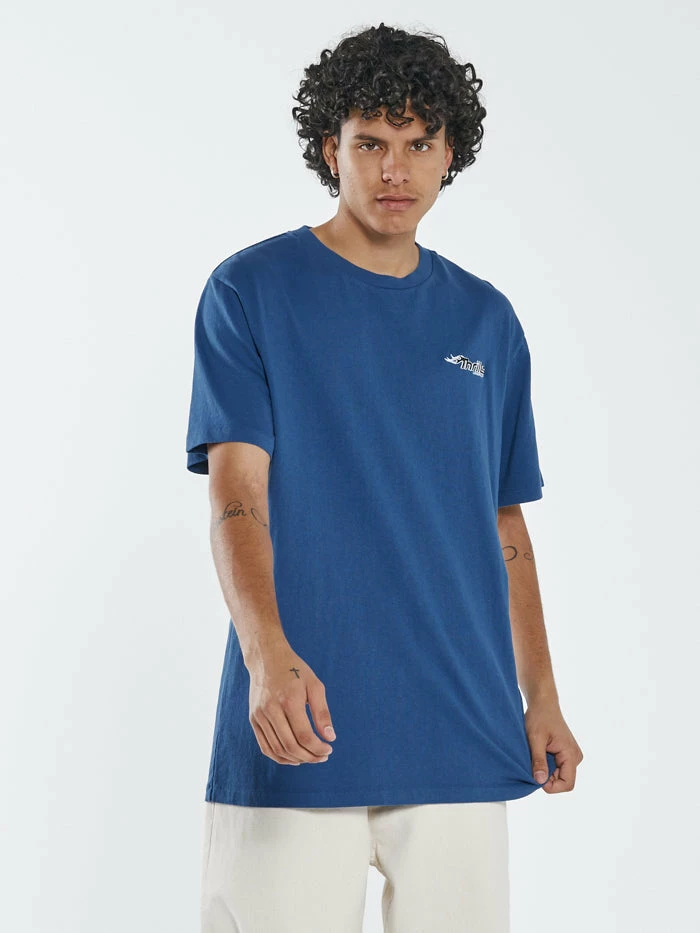 Thrills Co. Fireside Merch Fit Tee - Royal 3 Thrills Co. Fireside Merch Fit Tee - Royal