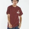 Thrills Co. Death Coil Merch Fit Tee - Blood Red New Arrivals