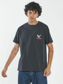 Thrills Co. Not Forgotten Merch Fit Tee - Twilight Black New Arrivals