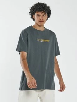 Thrills Co. New Arrivals League Merch Fit Tee - Deep Forest
