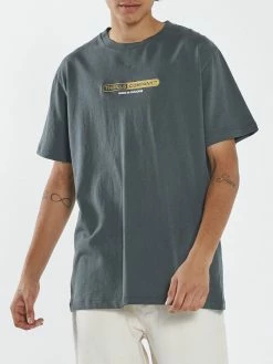 Thrills Co. New Arrivals League Merch Fit Tee - Deep Forest