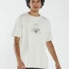 Thrills Co. New Arrivals Hemp Voices Merch Fit Tee - Tofu