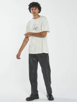 Thrills Co. New Arrivals Hemp Voices Merch Fit Tee - Tofu