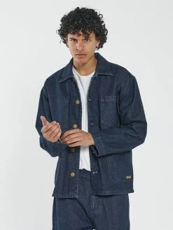 Thrills Co. Work Shop Jacket - Indigo Rinse