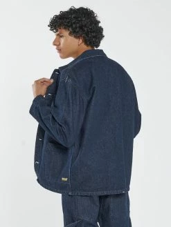 Thrills Co. Work Shop Jacket - Indigo Rinse