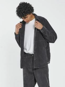 Thrills Co. Thrills Labour Overshirt - Dark Charcoal New Arrivals 13 Thrills Co. Thrills Labour Overshirt - Dark Charcoal New Arrivals