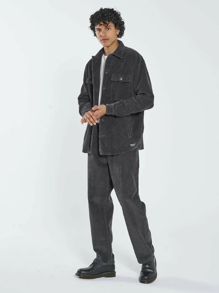Thrills Co. Thrills Labour Overshirt - Dark Charcoal New Arrivals 8 Thrills Co. Thrills Labour Overshirt - Dark Charcoal New Arrivals