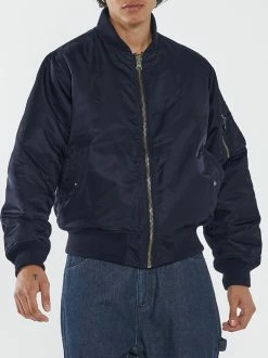 Thrills Co. New Arrivals Thrills Union Bomber - Dark Navy 11 Thrills Co. New Arrivals Thrills Union Bomber - Dark Navy