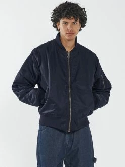 Thrills Co. New Arrivals Thrills Union Bomber - Dark Navy 10 Thrills Co. New Arrivals Thrills Union Bomber - Dark Navy
