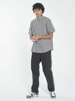 Thrills Co. Fragments Short Sleeve Shirt - Black New Arrivals